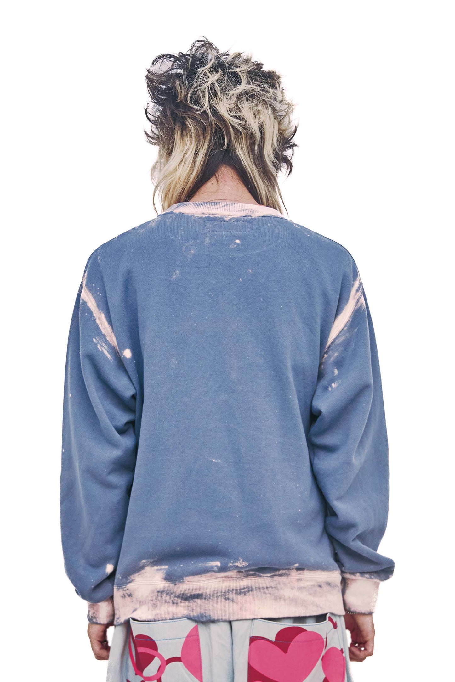 grey monogram sweatshirt